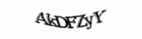 Security check image, please type the characters shown